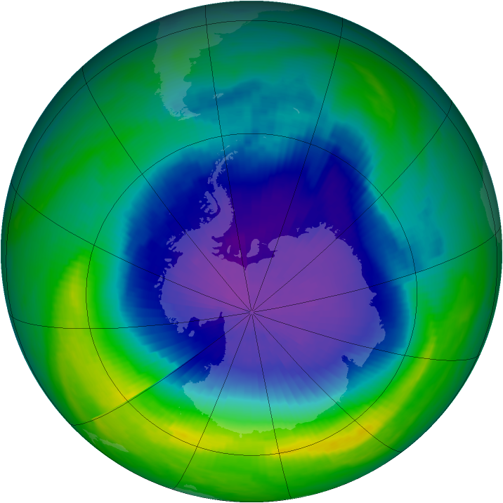 Ozone Map 1987-10-15